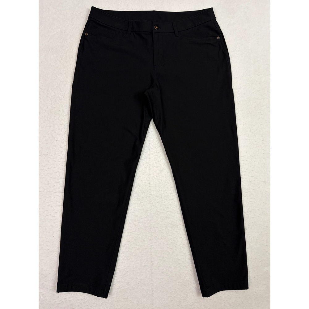 Lululemon ABC Classic Fit 5 Pocket Pants Mens 35 Black LM5AO1S